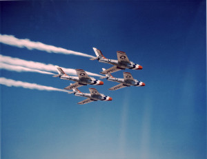 Thunderbirds Republic F-84F "Thunderstreak"