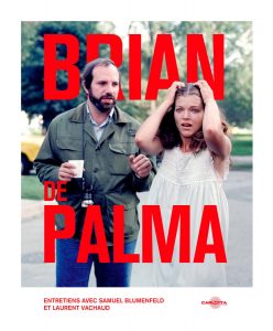 Couverture du livre d'entretiens avec Brian De Palma édité par Carlotta.
