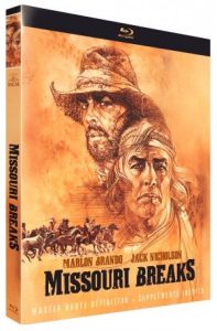 Cover du blu-ray du film Missouri Breaks édité chez Rimini Editions
