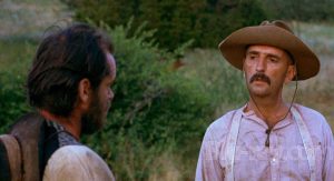 Harry Dean Stanton et Jack Nicholson dans le film Missouri Breaks