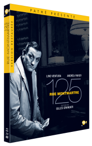 Jaquette du combo DVD Blu-Ray du film 125 rue Montmartre