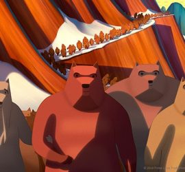 Bande d'ours véhémente dans La fameuse invasion des ours en Sicile (critique)