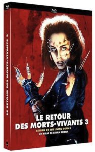 Blu-Ray Le Chat qui Fume du film Le Retour des morts-vivants 3 (critique)
