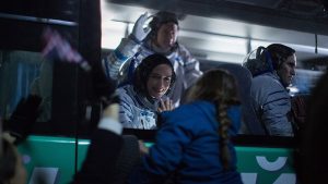 Le départ des astronautes du film Proxima (critique)