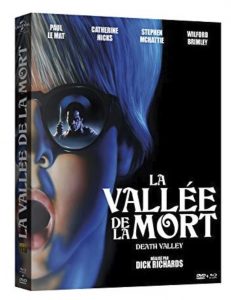 Combo Blu-Ray DVD du film La vallée de la mort édité chez Elephant Films.
