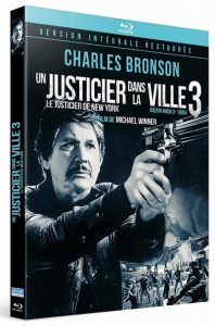 Blu-Ray du film Le justicier de New-York (Un justicier dans la ville 3) édité par Sidonis Calysta.
