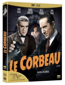 Blu-Ray du film Le corbeau (1935) édité par Elephant Films.