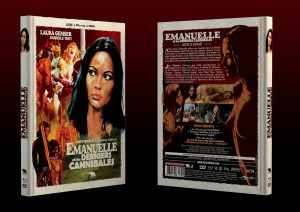 Coffret Blu-Ray DVD d'Emanuelle et les derniers cannibales édité par Artus Films.
