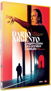 DVD du documentaire Dario Argento, soupirs dans un corridor lointain édité par Tamasa.