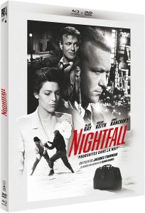 Blu-Ray du film Nightfall Poursuites dans la nuit édité par Rimini Editions.