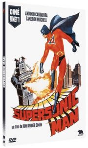 DVD du film Supersonic Man édité par Artus Films.