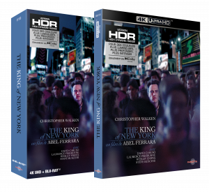 Blu-Ray HDR du film The King of New-York édité par Carlotta.