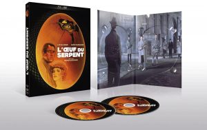 Coffret Blu-Ray-DVD du film L'œuf du Serpent édité par Rimini Editions.