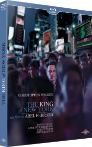 Blu-Ray du film The King of New-York édité par Carlotta.