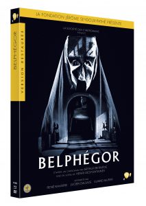 Blu-Ray du Belphégor de 1927 édité par Pathé.