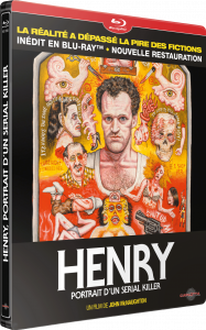 Blu-Ray du film Henry portrait d'un serial killer.
