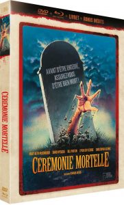 Blu-Ray du film Cérémonie Mortelle édité par Rimini Editions.