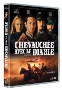 Blu-Ray du film Chevauchée avec le diable édité par Elephant Films.