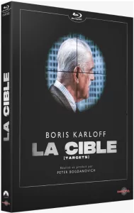 Blu-Ray du film La cible édité par Carlotta.