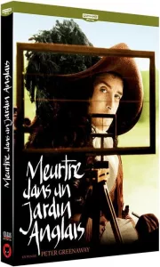 Blu-Ray du film Meurtre dans un jardin anglais édité par Le Chat qui Fume.