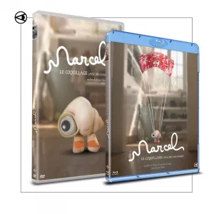 DVD et Blu-Ray du film Marcel le coquillage (avec ses chaussures) édité par L’Atelier d'Images.