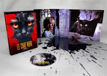 Coffret Blu-Ray du film Le chat noir édité par Le chat qui fume.