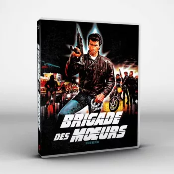 Blu-Ray du film Brigade des Mœurs de Max Pécas, édité par Le Chat qui Fume.