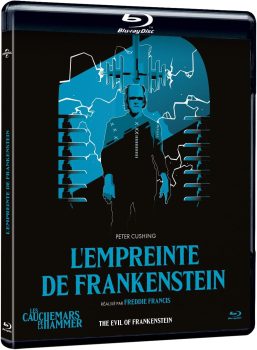 Blu-Ray du film L'empreinte de Frankenstein édité par Elephant films.