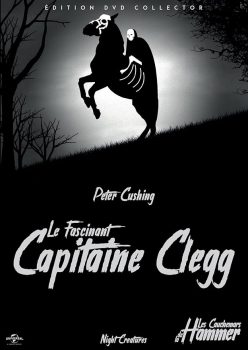 Pochette (cover) de l'édition DVD collector du FASCINANT CAPITAINE CLEGG de la Hammer.