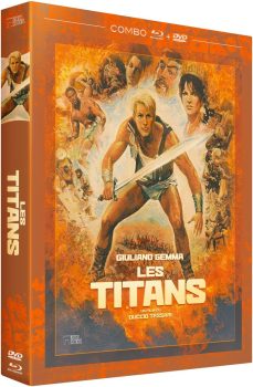 Visuel du combo DVD + Blu-ray du film LES TITANS remasterisé et réédité par Rimini Editions.