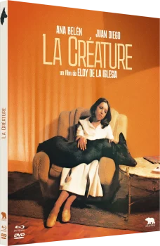 Visuel du combo Blu-Ray / DVD édité par Artus Films de LA CREATURE de Eloy de la Iglesia